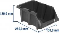 GAVETA BIN VONDER N5 PRETO